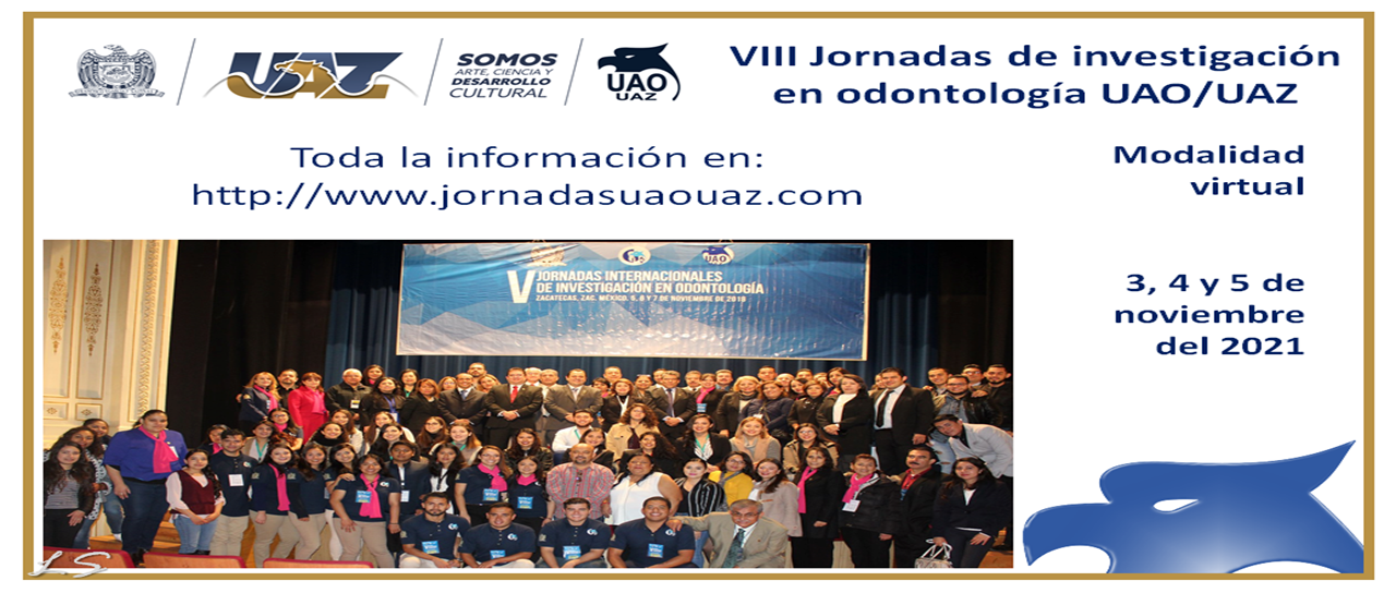 VIII Jornadas Invest Odonto 2021 Carru
